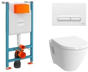 Závesný wc set Vitra S50 do ľahkých stien / predstenová SIKOVSW4