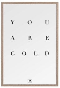 PRESENT TIME Veľký drevený rámček Ritzy 42 × 62 cm