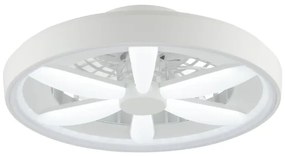 Brilliant - LED RGBW Stropný ventilátor so svetlom GAIANO LED/48W/230V biela + DO