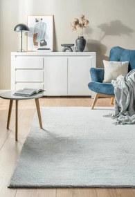 Protišmykový koberec MELLOW svetlosivý