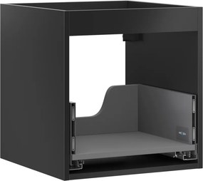 Mexen Box-A, závesná skrinka 45 cm, 1 zásuvka, čierna matná, 91AX0-0450-470-1-71