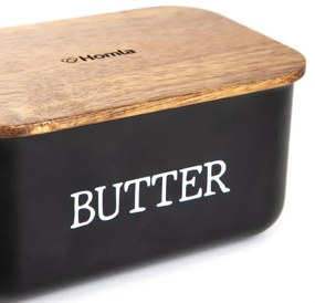 Nádoba na maslo AVILA čierna 872537