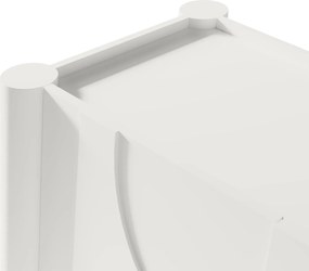 Dizajnová komoda Lunaria 160 cm biela