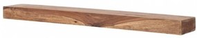 Polica na stenu Tara 150x22 indický masív palisander Natural