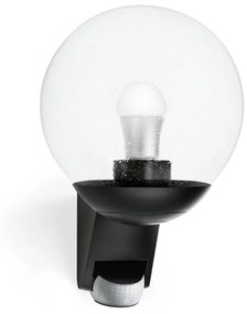 STEINEL 005535-Vonkajšie nástenné svietidlo so senzorom L585S 1xE27/60W čierna IP44