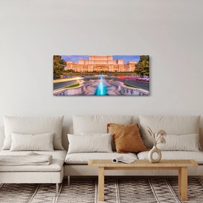Obraz - Bukurešť, Rumunsko (120x50 cm)