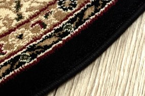 Koberec ROYAL ADR kruh vzor 521 čierny
