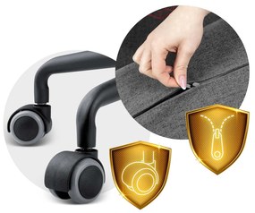 Kancelárska stolička Sofotel Verona 2583 - šedá