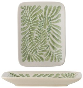 Bloomingville Keramický tanierik Fauni Green