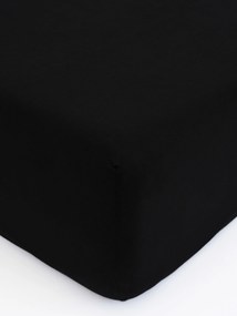 Jersey plachta Classic 180 × 200 cm - čierna