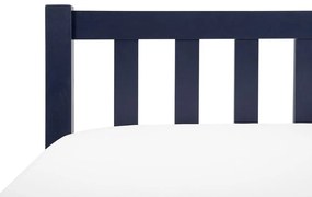 Manželská posteľ 180 cm FLORIS (s roštom) (modrá). Vlastná spoľahlivá doprava až k Vám domov. 1007276