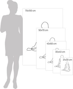 Plagát Figure Line I