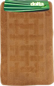 Ella kúpeľňová predložka 2set - hnedá