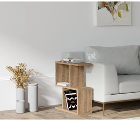 Asir Odkladací stolík ZET 51,4x45 cm hnedá 835PUQ3026