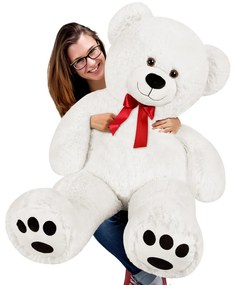 Veľký biely plyšový medveď 100  cm - XL