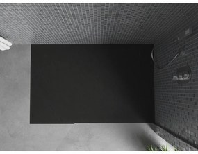 Mexen Otto, SMC obdĺžniková sprchová vanička 130 x 80 cm, čierna, 4N708013