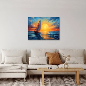 Obraz - Plachetnica (70x50 cm)