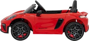 Elektrické autíčko Porsche Spyder RS 718 MP4 červené
