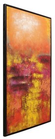 Jardin obraz červený 125x215 cm