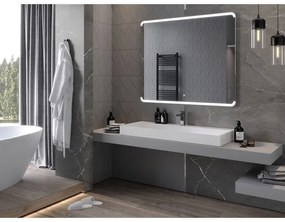 Mexen Nida, LED kúpeľňové zrkadlo s podsvietením 120x100 cm, 6000K, ochrana proti zahmlievaniu, 9806-120-100-611-00