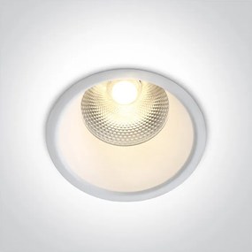 Moderné svietidlo ONE LIGHT zápustné svietidlo  10115FD/W/W