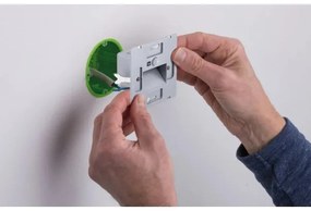 Paulmann&nbsp; 93135 - LED/1,2W Schodiskové svietidlo so senzorom EDGE 230V čierna