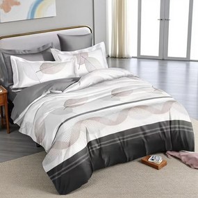 Posteľné obliečky REZOR LEAFS 3-dielna sada 140x200 cm