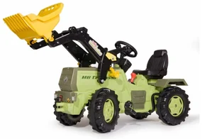 Šlapací traktor s lyžicou Mercedes Benz Rolly Toys 046690