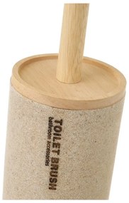 Béžová WC kefa z polyresínu – Casa Selección