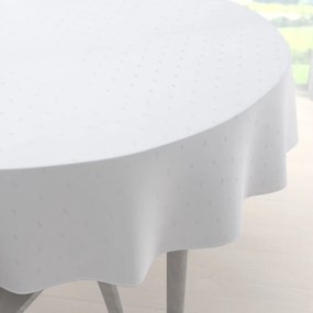 Biante Teflónový okrúhly obrus TF-084 Obdĺžničky na bielom Ø 80 cm