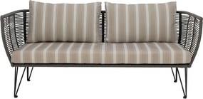 Kaki záhradná pohovka Mundo – Bloomingville