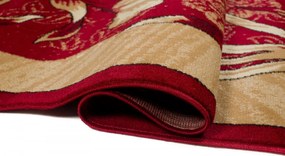 TA Koberec 4491A ČERVENÝ ATLAS PP Rozmer: 60x100 cm