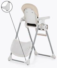 PETITE&MARS - Detská jedálenská stolička GUSTO ružová