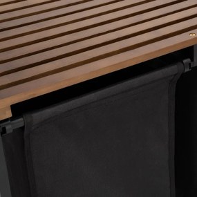 Kôš na bielizeň HANOI čierny