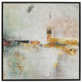 Dust obraz zlatý 120x120 cm