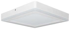 LEDVANCE Nástenné / stropné osvetlenie LED CLICK WHITE RD, 18W, teplá biela, 30x30cm, hranaté