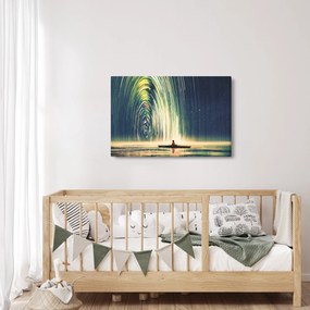 Obraz - Stred vesmíru (90x60 cm)