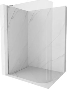 Mexen Kioto L, sprchová zástena Walk-In 120 x 200 cm, 8mm číre sklo, chrómový profil, 800-120-103-01-06