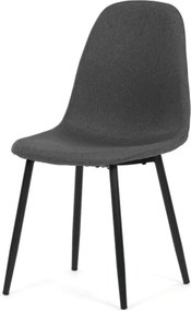 Jedálenská stolička sivá CT-V2972 GREY2