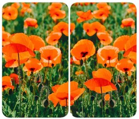 WENKO 2521434500-Krycia doska ABDECKPLATTE - KVET/RASTLINA 30x52 cm pestrofarebná