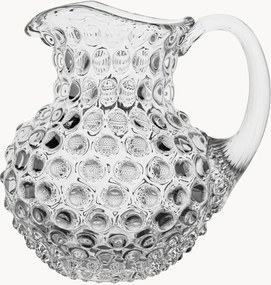 Ručne fúkaný džbánik na mlieko Opaline Paris Hobnail