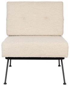 Krémové kreslo Bowie – Zuiver