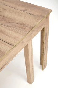 Rozkladací jedálenský stôl SEWERYN remeselný dub
