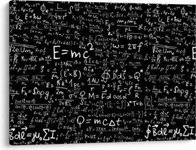 Obraz - Matematika (70x50 cm)