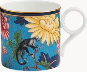Hrnček z jemného kostného porcelánu Wonderlust Sapphire Garden