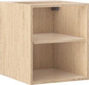 Mexen Box-A, otvorená skrinka s policou 40 cm, dub, 91AX2-0400-470-0-81