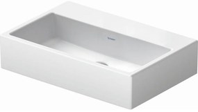 DURAVIT Vero Air umývadlo do nábytku Compact, bez otvoru, bez prepadu, spodná strana brúsená, 600 x 400 mm, biela, s povrchom WonderGliss, 23686000791