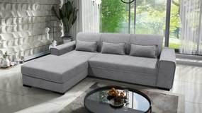 XXXLutz ROHOVÁ SEDAČKA, textil, sivá MID.YOU - Sedačky - 001574006511