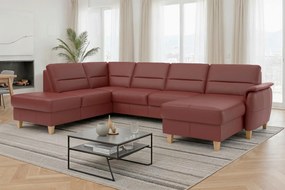 XXXLutz SEDACIA SÚPRAVA, koža, červenohnedá Sit & More - Sedačky - 00014403329V