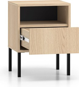 Nočný stolík Harmona 40 cm - dub lindberg